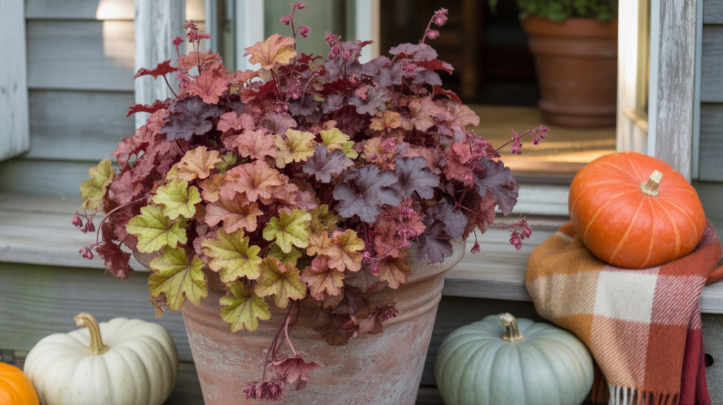 coral bells (heuchera)