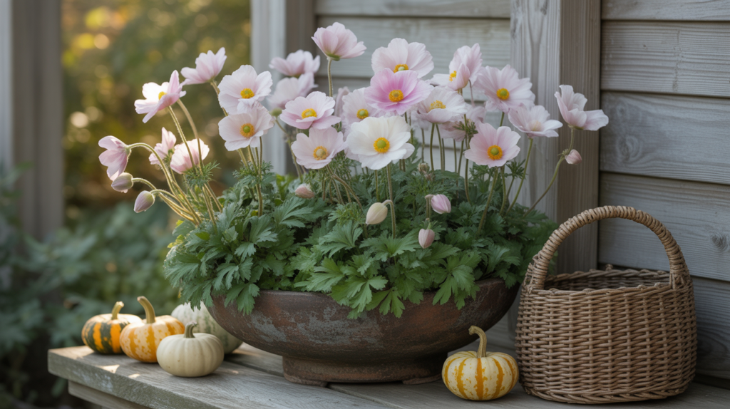 japanese anemones