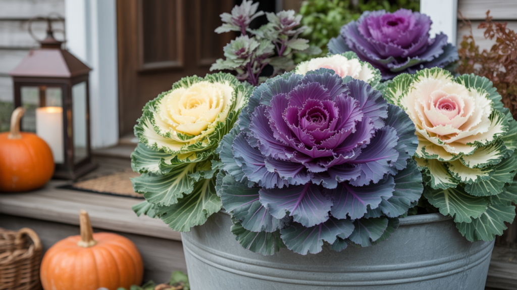 ornamental cabbage & kale